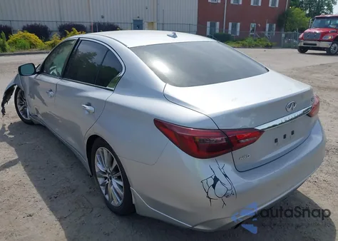 2018 Infiniti Q50 3.0T Luxe из США, поврежденный, VIN JN1EV7AR0JM436065